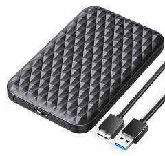 ORICO θήκη για 2.5" SATA HDD/SSD 2520U3-V1, 5Gbps, μαύρη