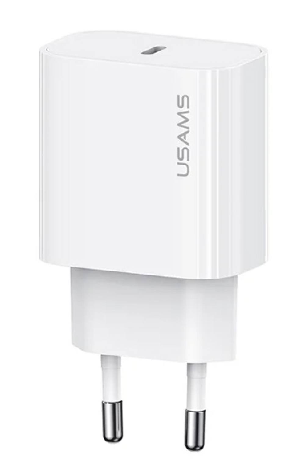 USAMS φορτιστής τοίχου CC226, USB-C, 20W, λευκός