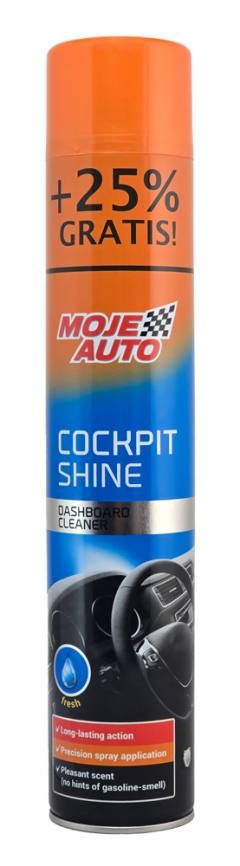 MOJE AUTO σπρέι γυαλίσματος πλαστικών αυτοκινήτου 19-012E, 750ml