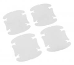 Προστατευτικές μεμβράνες για χειρολαβές πόρτας αυτοκινήτου AG556, αυτοκόλλητες, 4τμχ