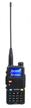 BAOFENG ασύρματος πομποδέκτης UV-5RH, VHF/UHF, 10W, μαύρος