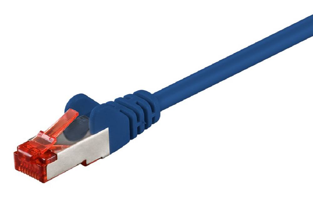 GOOBAY καλώδιο δικτύου 95512, CAT 6 S/FTP, CCA, 250MHz, 5m, μπλε