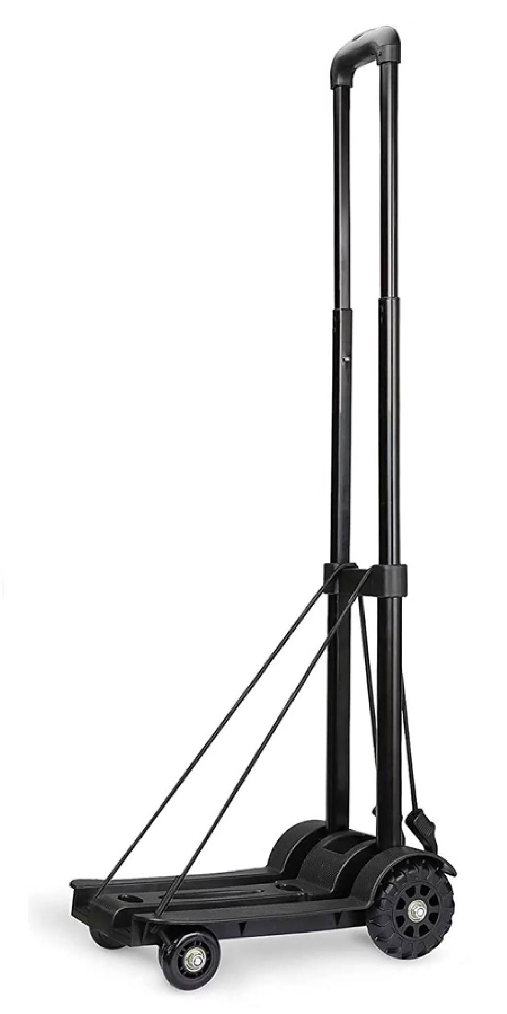 HOME USE καρότσι μεταφοράς φορτίων HUH-0244, πτυσσόμενο, έως 50kg, μαύρο