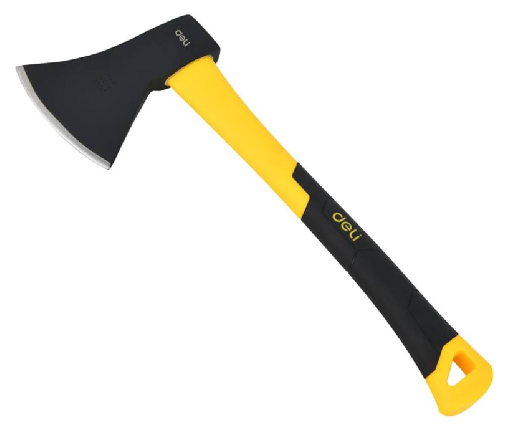 DELI τσεκούρι DL5710 με αντιολισθητική Fiberglass λαβή, 1000gr, 420mm