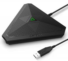 CMTECK επιτραπέζιο μικρόφωνο M001, omnidirectional, USB, μαύρο