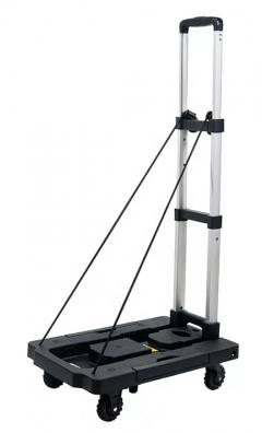 HOME USE καρότσι μεταφοράς φορτίων HUH-0247, πτυσσόμενο, έως 120kg, μαύρο