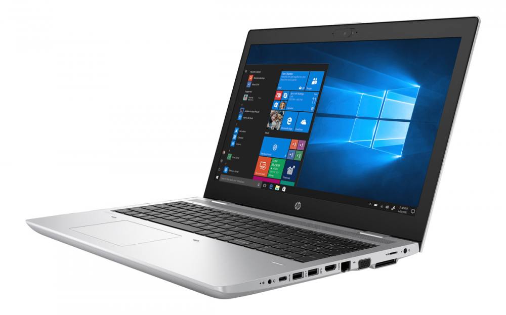 HP Laptop ProBook 650 G4, Refurbished Grade B, i5-8350U, 8/240GB SSD, 15.6", Cam, HD Graphics 620, FreeDOS