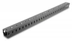 DELOCK cable management 22028, πλαστικό, 30x30mm, 1m, γκρι