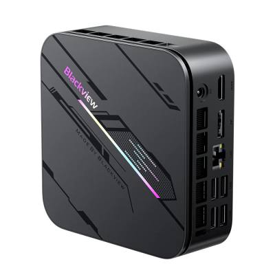 BLACKVIEW MINI PC 8-CORE INTEL 7 ALDER LAKE I5-12450H (16GB+512GB) WIN 11 PRO BLACK