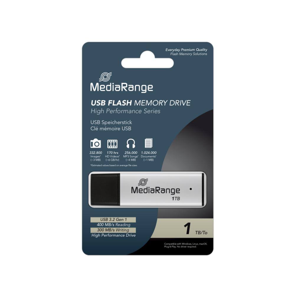 MediaRange USB 3.2 Gen1 high performance flash drive 1TB (MR1905-1)