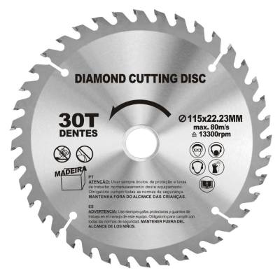 Shind Διαμαντοδισκος Κοπης Ξυλου Φ115 (SHI-94954) (SHI94954)