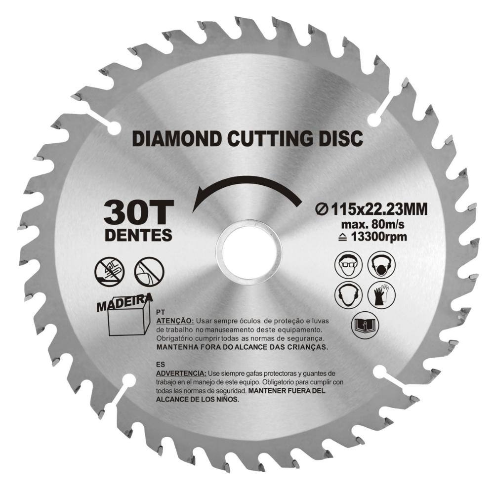 Shind Διαμαντοδισκος Κοπης Ξυλου Φ115 (SHI-94954) (SHI94954)