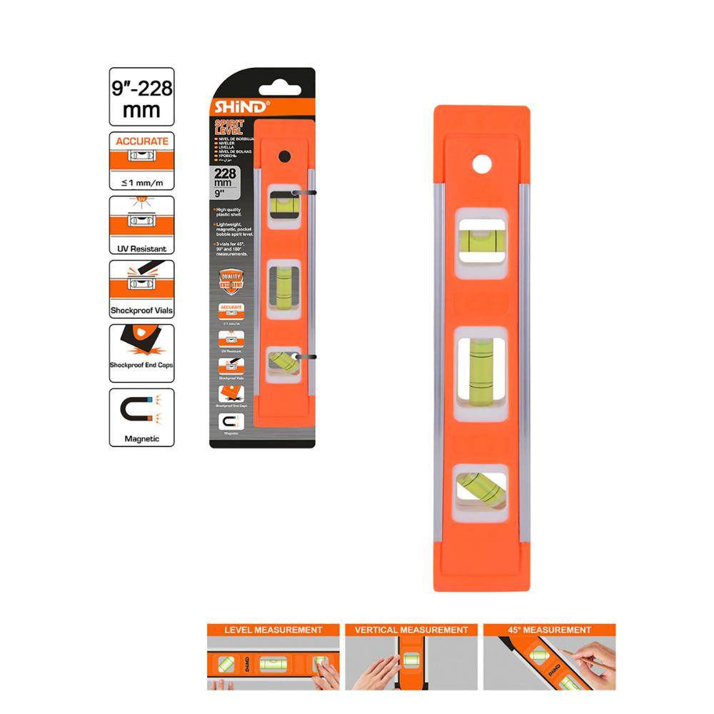 Shind Αλφαδι Καραβακι Μαγνητικο 9'' - 230mm (SHI-94540) (SHI94540)