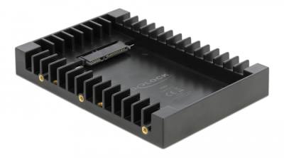 DELOCK tray 3.5" για 2.5" HDD/SSD 18364, 6Gbps, μαύρο