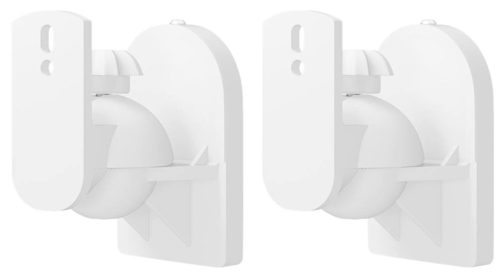 GOOBAY επιτοίχια βάση ηχείων 49394, έως 3.5kg, λευκή