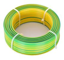 CABLEL καλώδιο H07V-U 4mm², 450/750V, 100m, κίτρινο-πράσινο