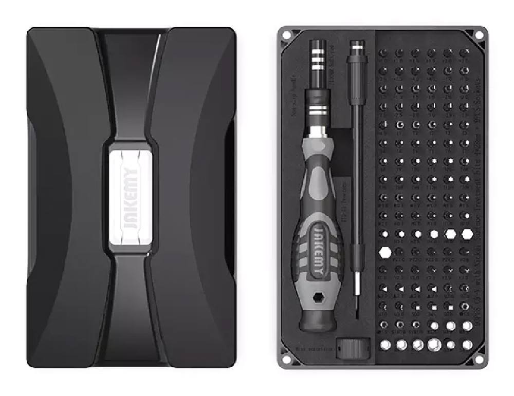 JAKEMY σετ κατσαβιδιών ακριβείας JM-8176 με θήκη, CR-V, 106τμχ