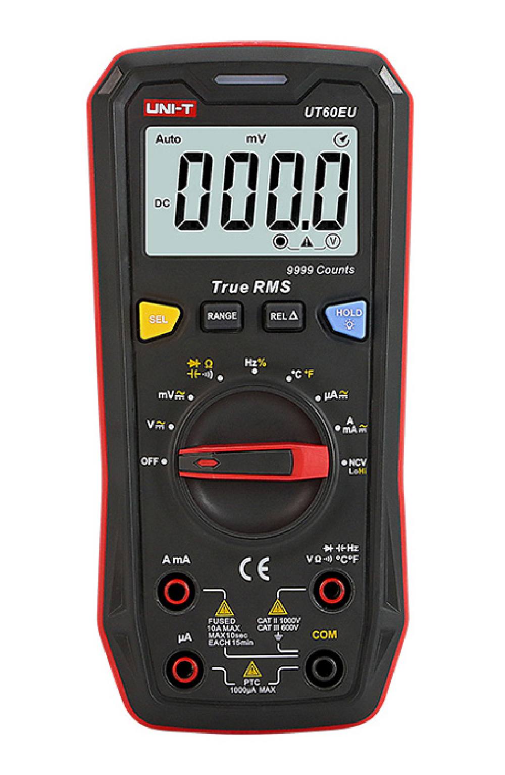 UNI-T ψηφιακό πολύμετρο UT60EU, 1000V AC/DC, NCV, True RMS