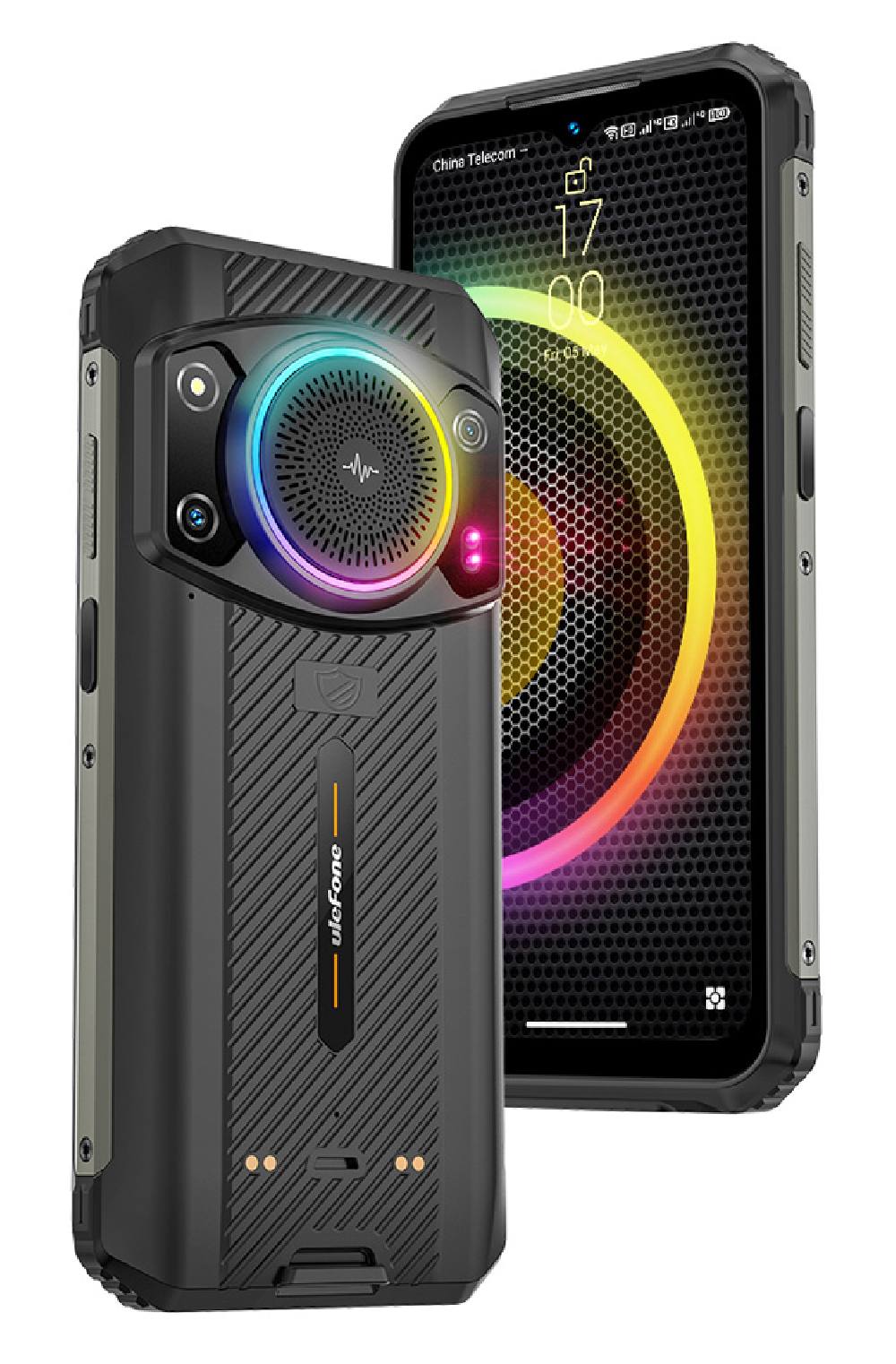 ULEFONE smartphone Armor 21 με ηχείο 3.5W, 6.58", 8/256GB, 9600mAh, IP68/IP69K, μαύρο