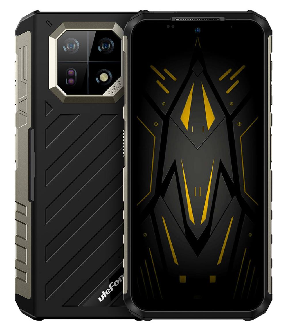 ULEFONE smartphone Armor 22, 6.58", 8/128GB, 6600mAh, IP68/IP69K, μαύρο