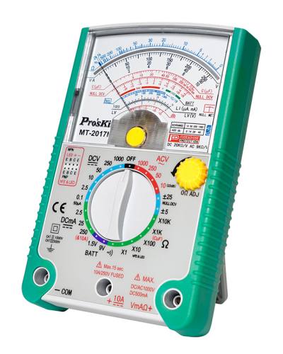 PROSKIT αναλογικό πολύμετρο MT-2017N, DCV, ACV