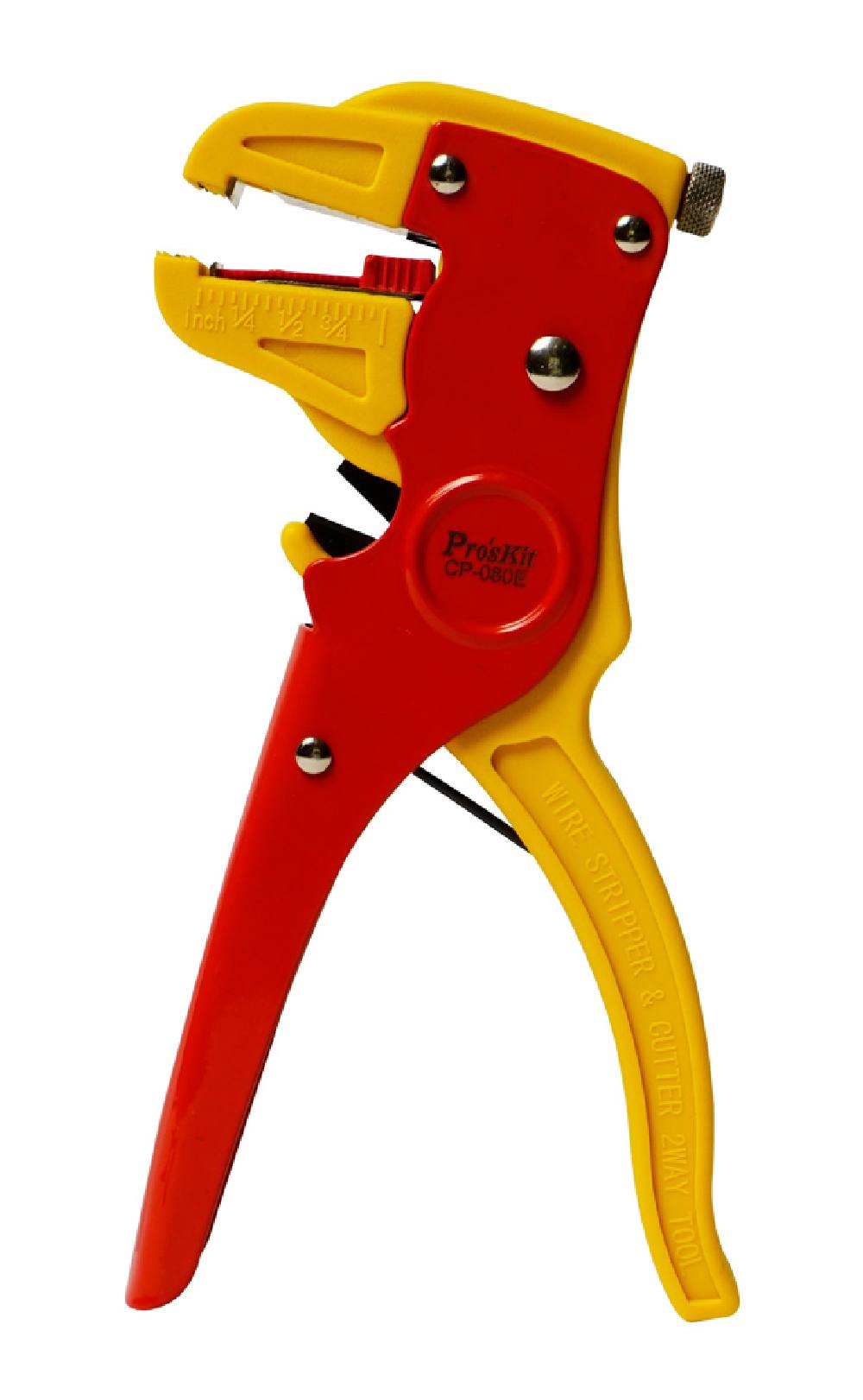 PROSKIT απογυμνωτής καλωδίων CP-080E με κόφτη, 0.2~4mm², 172mm