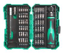 PROSKIT σετ κατσαβίδι ακριβείας SD-9857M με 54 μύτες, με θήκη, 57τμχ