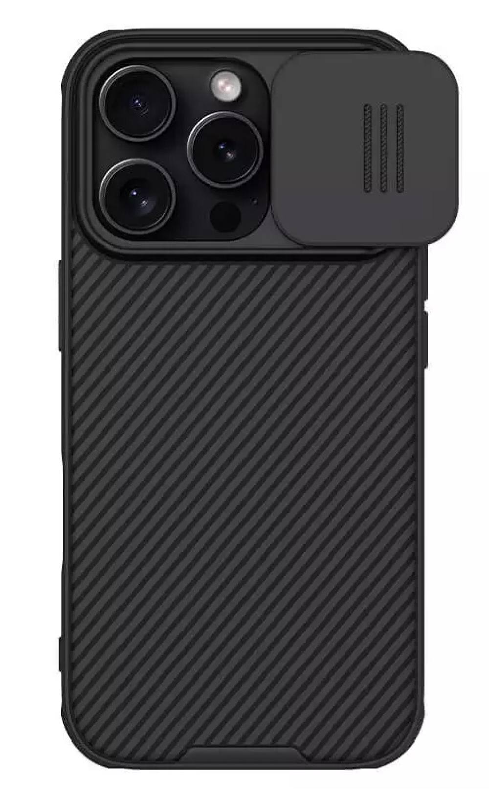 NILLKIN θήκη CamShield Pro για iPhone 16 Pro, μαύρη
