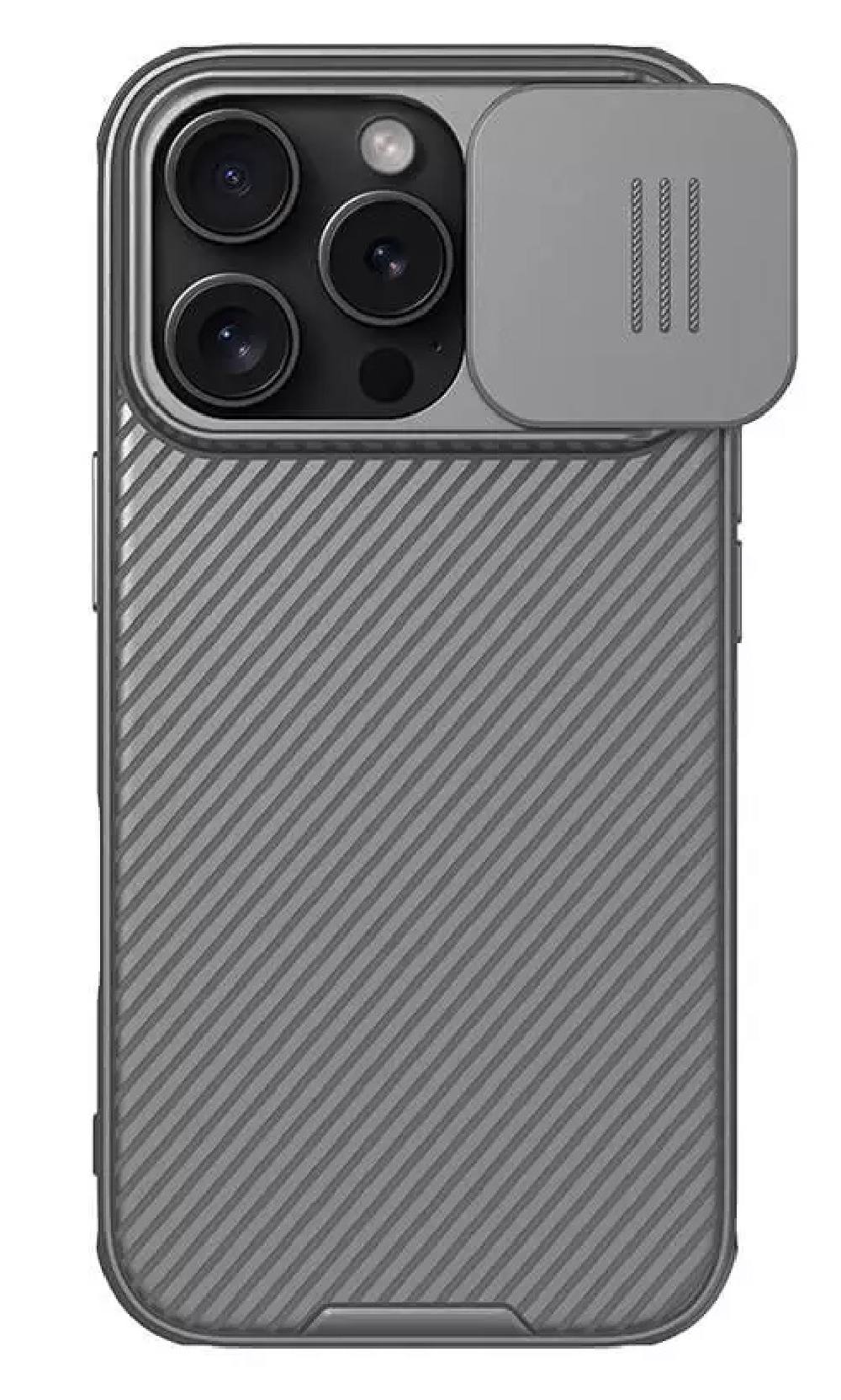 NILLKIN θήκη CamShield Pro για iPhone 16 Pro, γκρι