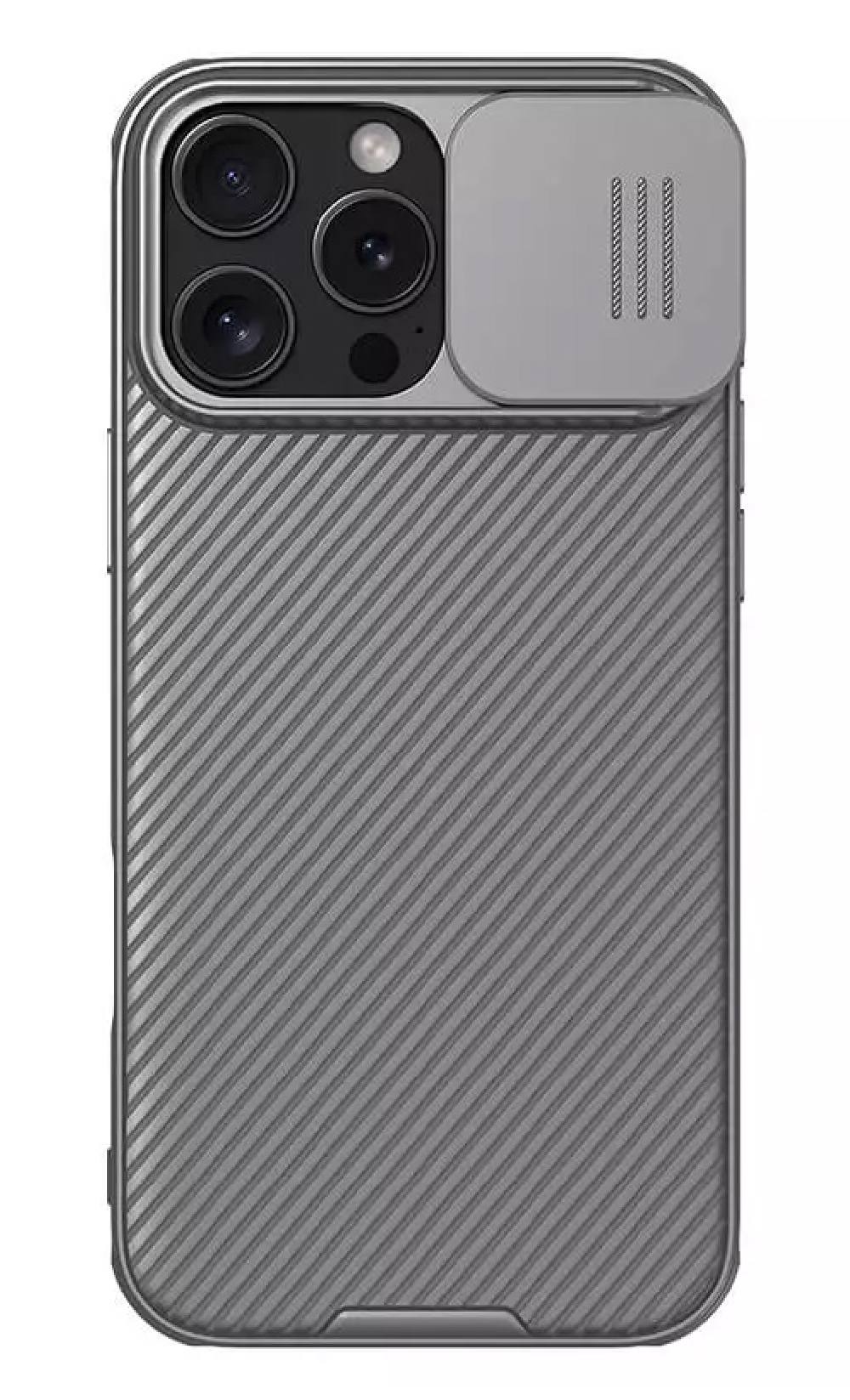NILLKIN θήκη CamShield Pro για iPhone 16 Pro Max, γκρι