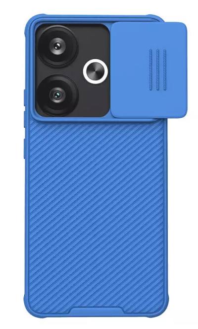 NILLKIN θήκη CamShield Pro για Xiaomi Redmi Turbo 3/Poco F6, μπλε