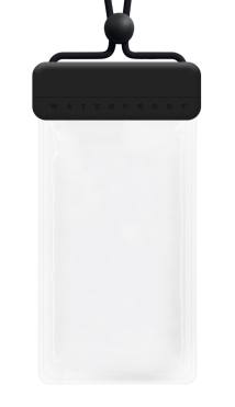 POWERTECH αδιάβροχη θήκη smartphone MOB-1978, IPX8, μαύρη