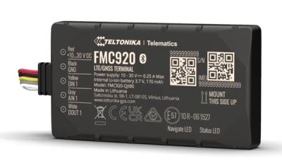 TELTONIKA GPS tracker αυτοκινήτου FMC920, 4G/GSM/GPRS/GNSS, Bluetooth