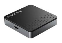 CABLETIME θήκη για M.2 NVME SSD CT-SSD04-AG, μαγνητική, 10Gbps, γκρι