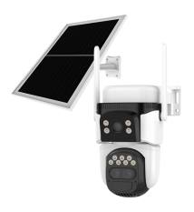 VSTARCAM smart ηλιακή κάμερα BG621TR, triple lens, 3MP, 4G, SD, PTZ, IP66