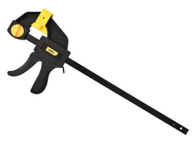 DELI σφιγκτήρας σκανδάλης DL110112 με μέγιστο άνοιγμα 300mm, μαύρος