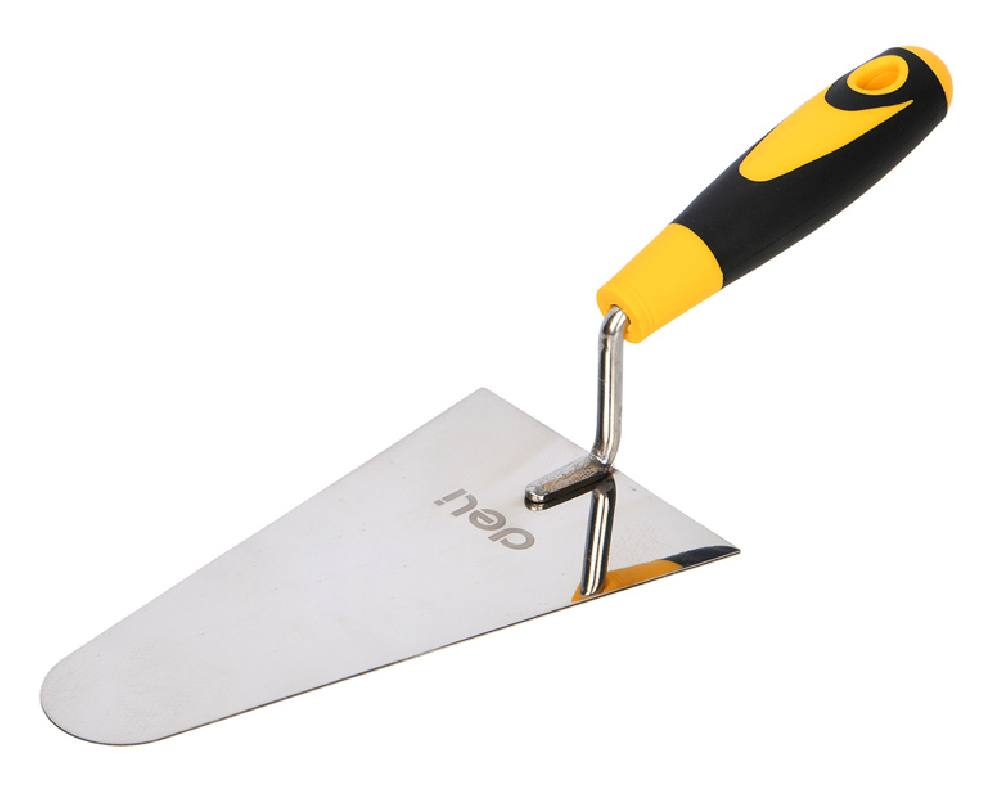 DELI μυστρί DL509323 με αντιολισθητική λαβή, ανοξείδωτο ατσάλι, 200mm