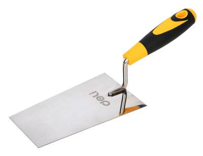 DELI μυστρί DL509330 με αντιολισθητική λαβή, ανοξείδωτο ατσάλι, 180mm