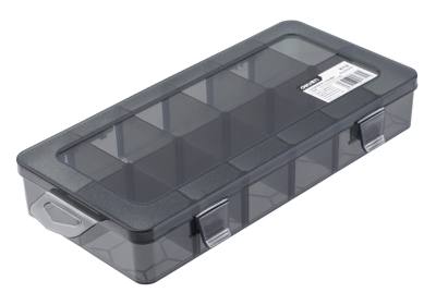 DELI ταμπακιέρα DL432304, 12 θέσεων, 26x13.5x4.4cm, πλαστική, μαύρη