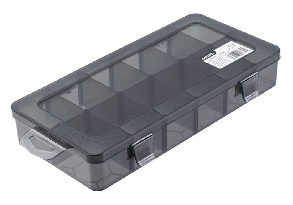 DELI ταμπακιέρα DL432304, 12 θέσεων, 26x13.5x4.4cm, πλαστική, μαύρη