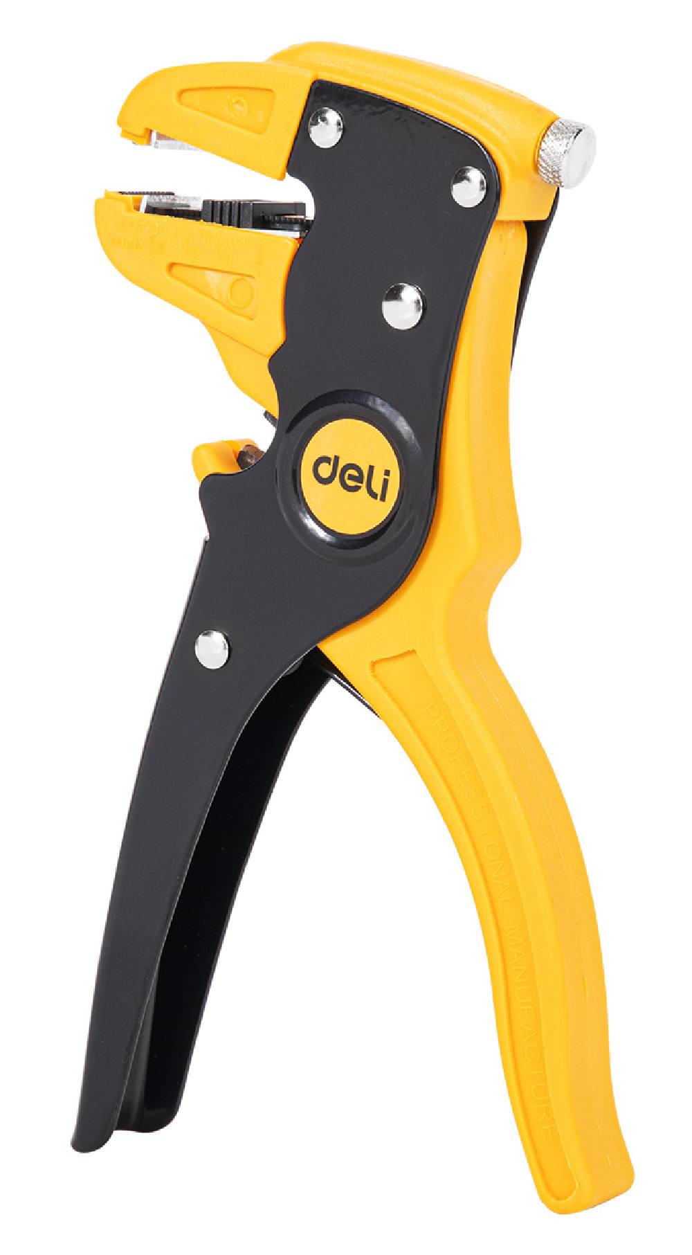 DELI απογυμνωτής καλωδίων DL2003 με κόφτη, 0.5~6mm, 165mm