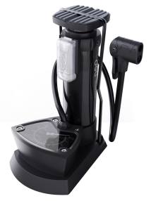 DELI τρόμπα ποδιού DL880003 με μανόμετρο, 140PSI, μαύρη