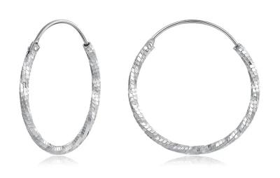 BAMOER σκουλαρίκια κρίκοι BSE1178-L, ασήμι 925, 2.6cm, ασημί