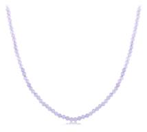 BAMOER κολιέ BSN431 με κρύσταλλα, ασήμι 925, μωβ