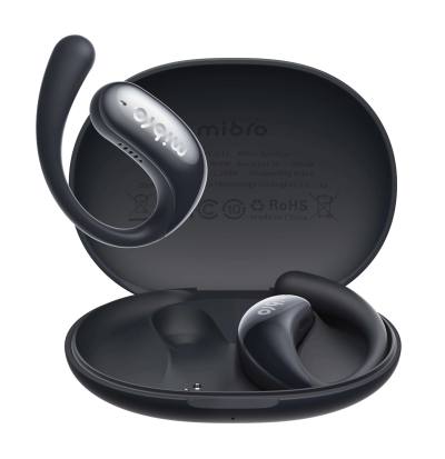 MIBRO earphones με θήκη φόρτισης OpenEar, OWS, ENC, 45/400mAh, μαύρα