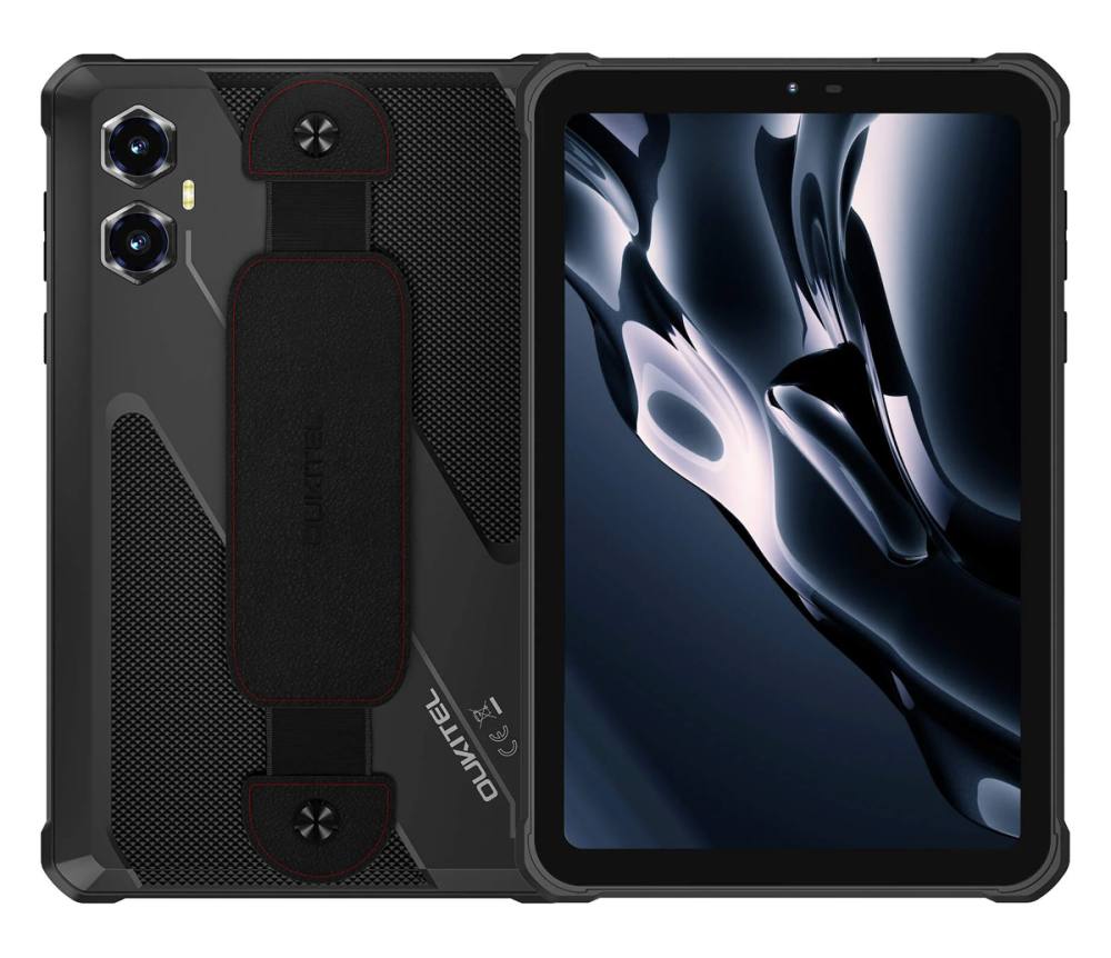 OUKITEL tablet RT3 Plus, 8", 4/128GB, 4G, 11000mAh, IP68/IP69K, μαύρο