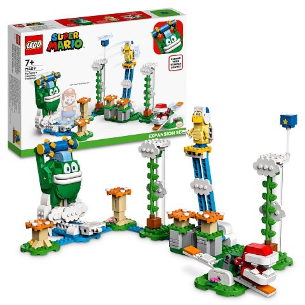 Lego Super Mario Maxi Spikes Cloud Challenge? Expansion Set (Set With 3 Enemy Figures Including Boomerang Brother And Piranha Pl