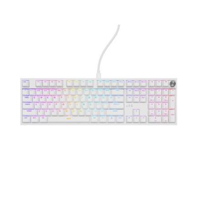 Genesis Gaming Keyboard Thor 404 US RGB Mechanical White Outemu Peach Silent (NKG-2300) (GNSNKG-2300)