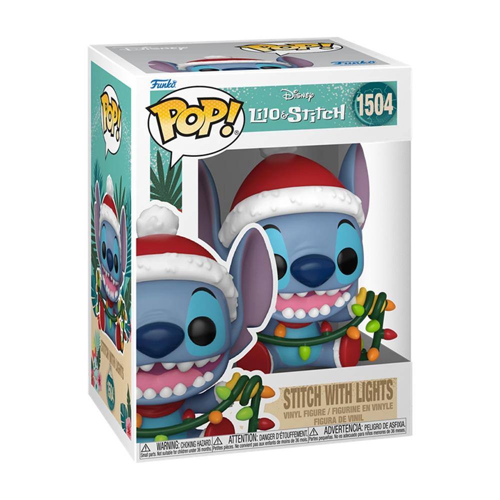 Funko Pop! Animation: Disney Lilo & Stitch Holiday - Stitch With Lights #1504 (FNK00389)