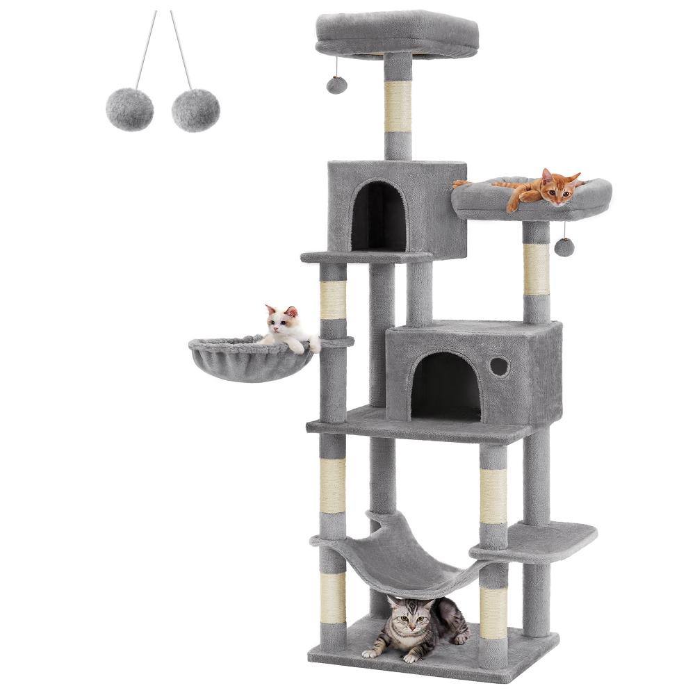 Feandrea Slim Cat Tower XXL, Height 199 cm (PCT196W01V1) (FEAPCT196W01V1)